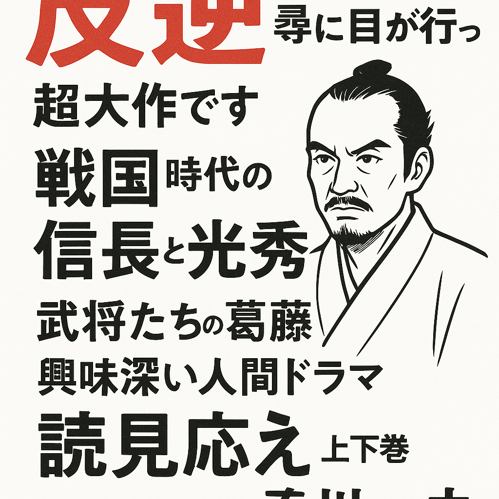 天下を取る目前まで行った織田信長と周りの部下たちの心理を克明に描いた超大作です。