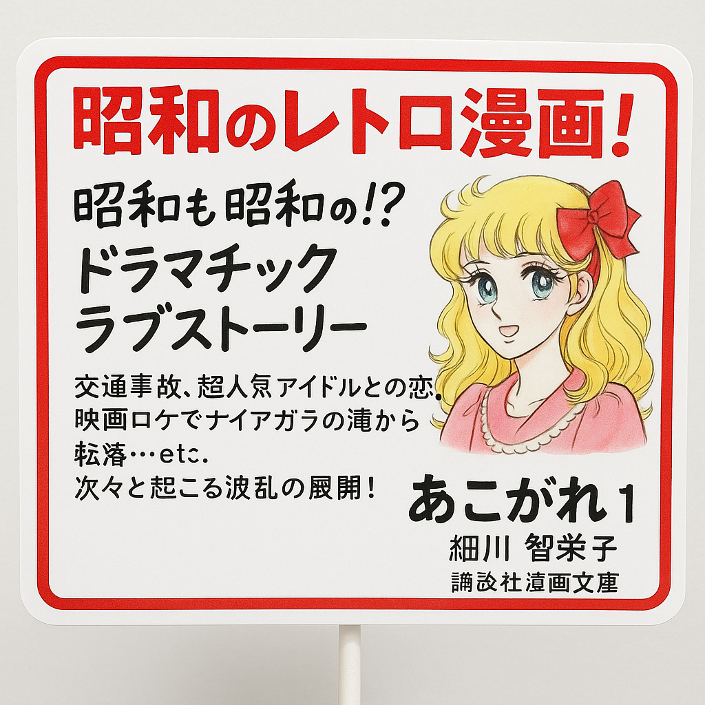 5巻で完結の漫画です。昭和も昭和のレトロ本です。