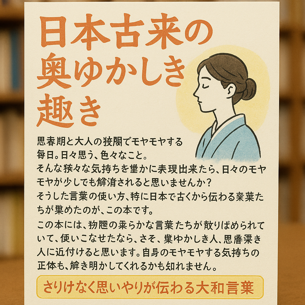 日本古来の奥ゆかしき趣き