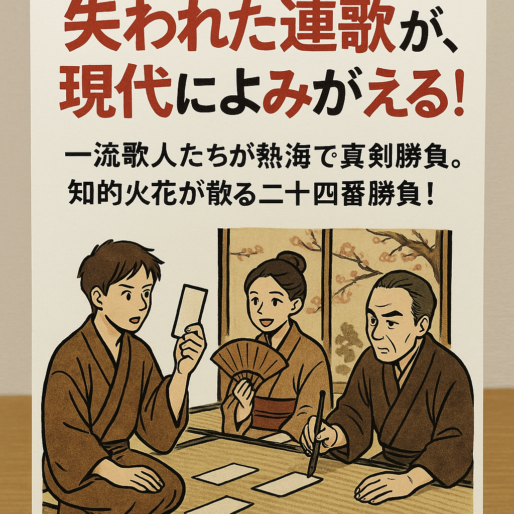失われた連歌の伝統を蘇らせる