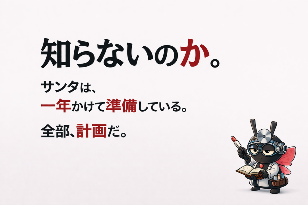 サンタさんの生活って？