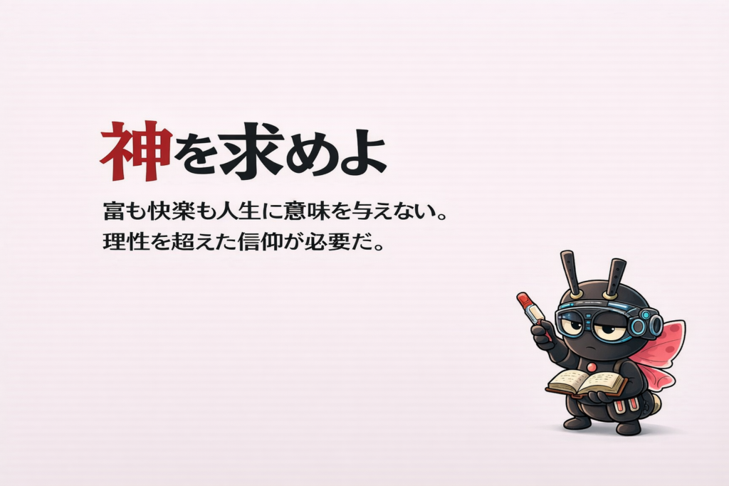 神を求める気持ち