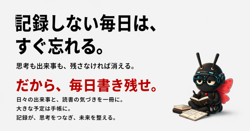 日々の記録に